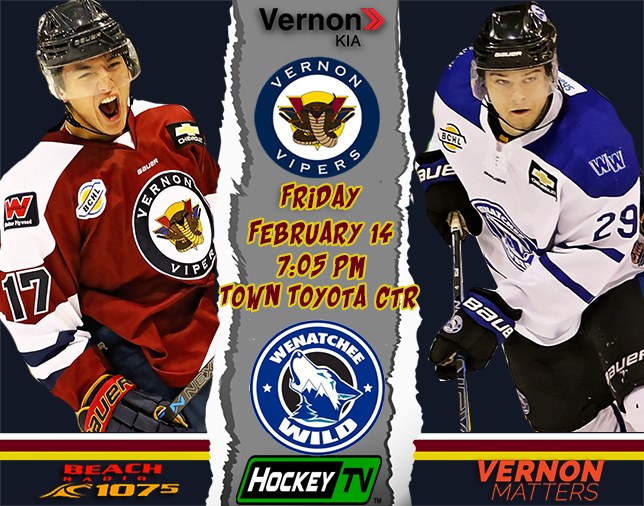 vernon vipers jersey